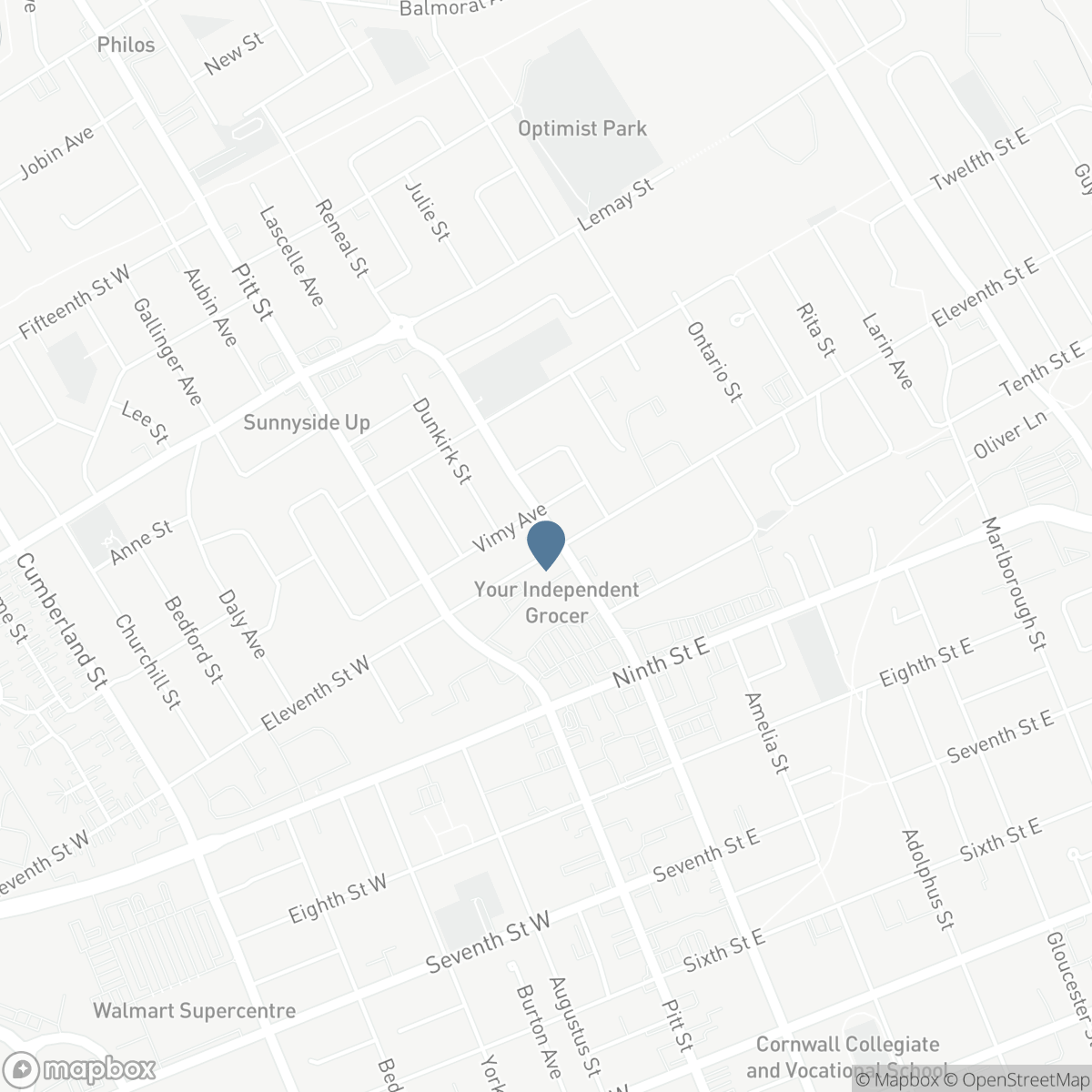 83 ELEVENTH STREET E, Cornwall, Ontario K6H 2Y3